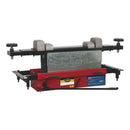 Sealey Jacking Beam 2 Tonne with Arm Extenders & Flat Roller Supports SJBEX200