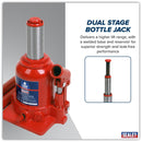 Sealey Telescopic Bottle Jack 4 Tonne SJT4
