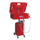 Sealey Air Operated Mobile Parts Washer 50L with 65L Reservoir SM224