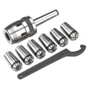 Sealey Mill Chuck Set MT2-M10 3-10mm SM2503MCSET