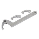 Sealey Adjustable C-Spanner Hook & Pin Wrench Set 51-121mm 4pc SMC2L