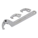 Sealey Adjustable C-Spanner Hook & Pin Wrench Set 32-76mm 4pc SMC2M