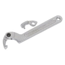 Sealey Adjustable C-Spanner Hook & Pin Wrench Set 19-51mm 3pc SMC2S