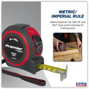 Sealey Premier Heavy-Duty Tape Measure 8m(26ft) SMT8H
