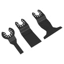Sealey Multi-Tool Universal Cutting Blade Set 3pc SMTC3