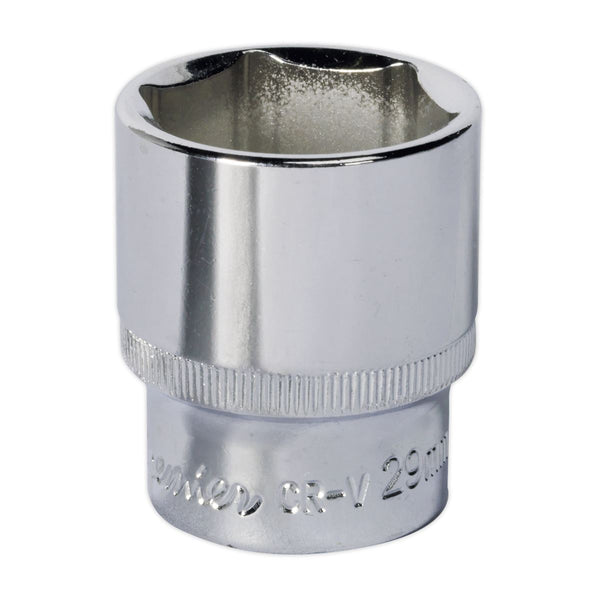 WallDrive&reg; Socket 29mm 1/2"Sq Drive Fully Polished