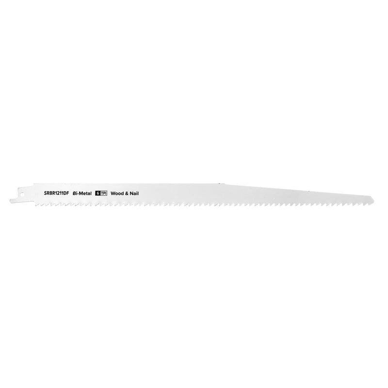 Reciprocating Saw Blade Wood & Nail 300mm 6tpi - Pack of 5