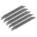 Sealey Reciprocating Saw Blade for Wood & Plastics 150mm 10tpi - Pack of 5 SRBR622HF