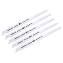 Sealey Reciprocating Saw Blade for Wood & Nails 230mm 6tpi - Pack of 5 SRBR922DF
