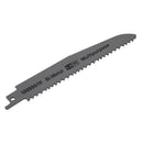 Sealey Multipurpose Reciprocating Saw Blade 150mm 5-8tpi - Pack of 5 SRBRB611F