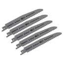 Sealey Multipurpose Reciprocating Saw Blade 150mm 5-8tpi - Pack of 5 SRBRB611F