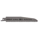 Sealey Multipurpose Reciprocating Saw Blade 150mm 5-8tpi - Pack of 5 SRBRB611F
