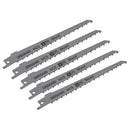 Sealey Reciprocating Saw Blade for Clean Wood 150mm 6tpi - Pack of 5 SRBS644D