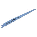 Sealey Reciprocating Saw Blade for Clean Wood 200mm 6tpi - Pack of 5 SRBS811D