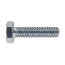 Sealey 8.8 Zinc Plated HT Setscrew M10 x 40mm, DIN 933 - Pack of 25 SS1040