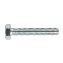 Sealey 8.8 Zinc Plated HT Setscrew M10 x 60mm, DIN 933 - Pack of 25 SS1060