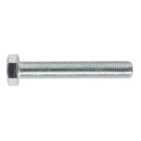 Sealey 8.8 Zinc Plated HT Setscrew M16 x 100mm, DIN 933 - Pack of 5 SS16100