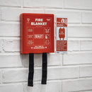 Sealey Worksafe&reg; Fire Blanket Safety Sign, Self-Adhesive Vinyl - Pack of 10 SS53V10