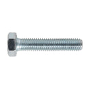 Sealey 8.8 Zinc Plated HT Setscrew M8 x 40mm, DIN 933 - Pack of 50 SS840