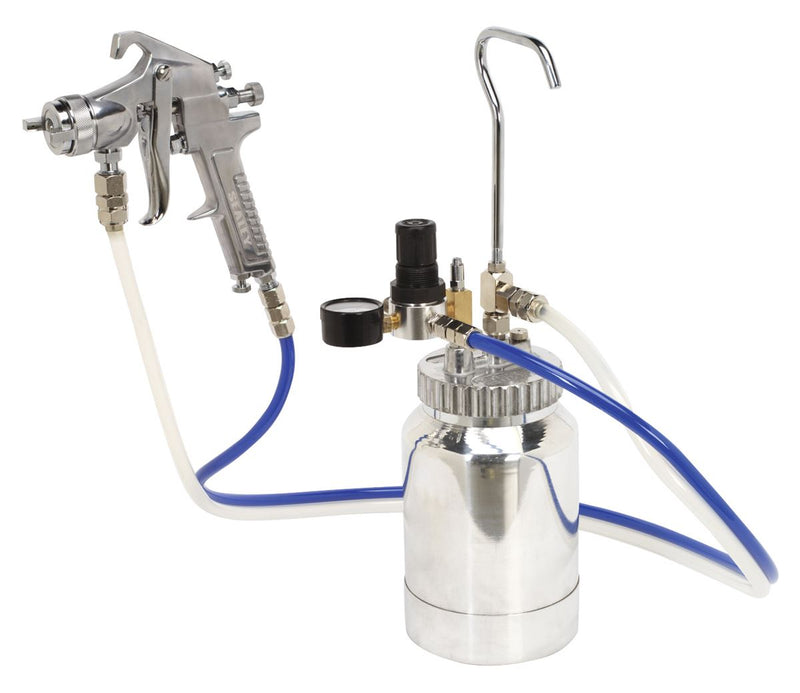 Pressure Pot System with Spray Gun & Hoses 1.8mm Set-Up