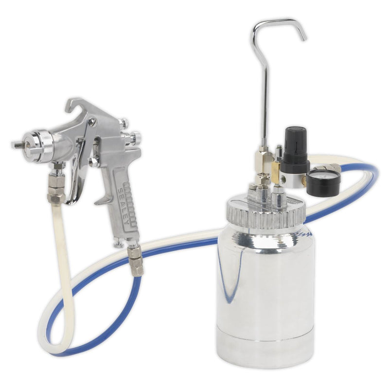 Pressure Pot System with Spray Gun & Hoses 1.8mm Set-Up