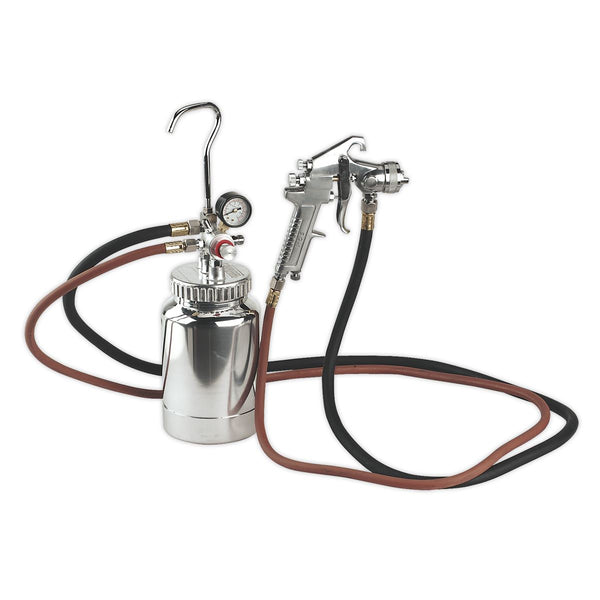 Pressure Pot System with Spray Gun & Hoses 1.8mm Set-Up