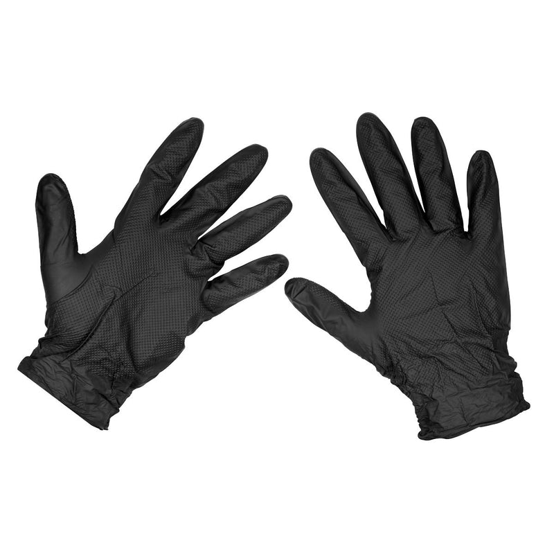 Black Diamond Grip Extra-Thick Nitrile Powder-Free Gloves X-Large - Pack of 50