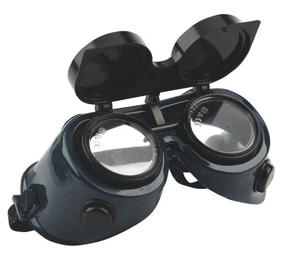 Gas Welding Goggles with Flip-Up Lenses