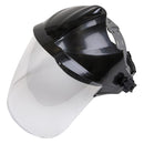 Sealey Worksafe&reg; Deluxe Brow Guard with Aspherical Polycarbonate Full Face Shield SSP78