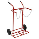 Sealey Double Gas Cylinder Trolley ST28/B