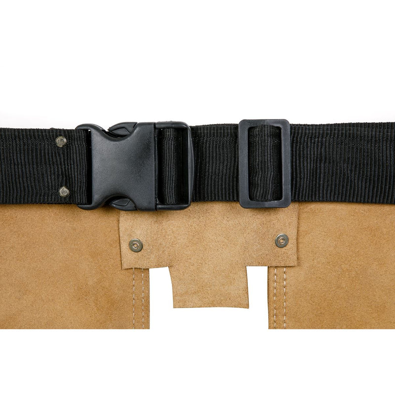 Double Pouch Leather Tool Belt