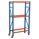 Sealey 2-Level Mobile Tyre Rack 200kg Capacity Per Level STR007