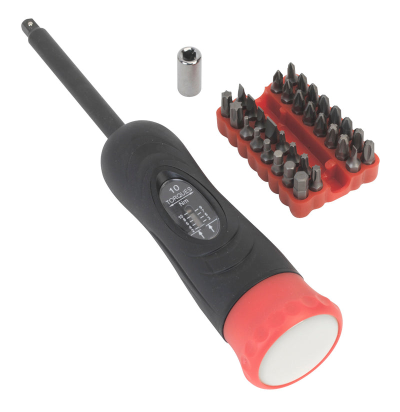 Torque Screwdriver Set 34pc 2-10Nm 1/4"Sq Drive
