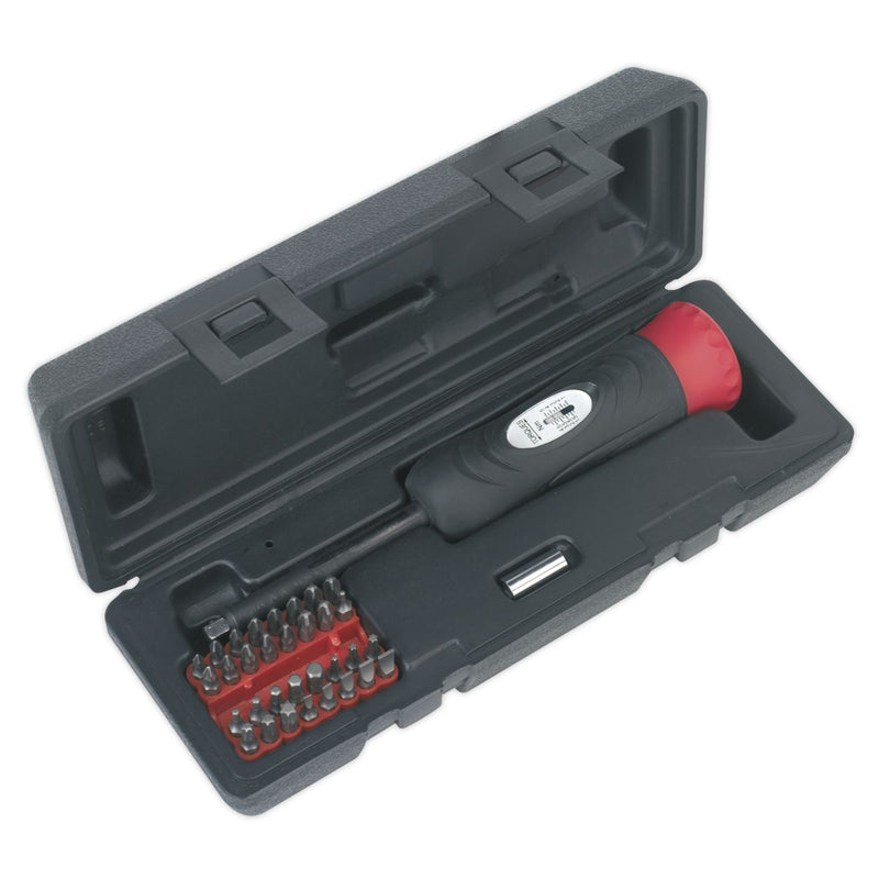 Torque Screwdriver Set 34pc 2-10Nm 1/4"Sq Drive