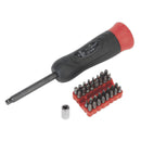 Sealey Premier Digital Torque Screwdriver Set 1/4"Sq Drive 2-10Nm 34pc STS100