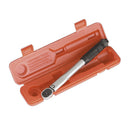 Sealey Premier Calibrated Micrometer Style Torque Wrench 1/4"Sq Drive 5-25Nm STW101