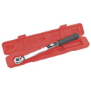 Sealey Premier Calibrated Locking Micrometer Style Torque Wrench 3/8"Sq Drive10-110Nm STW200