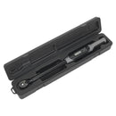Sealey Premier Black Digital Torque Wrench with Angle Function 1/2"Sq Drive 20-200Nm STW306B