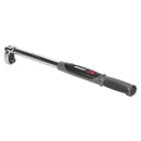 Sealey Premier Flexi-Head Digital Torque Wrench with Angle Function 1/2"Sq Drive 20-200Nm STW309