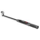 Sealey Premier Flexi-Head Digital Torque Wrench with Angle Function 1/2"Sq Drive 20-200Nm STW309