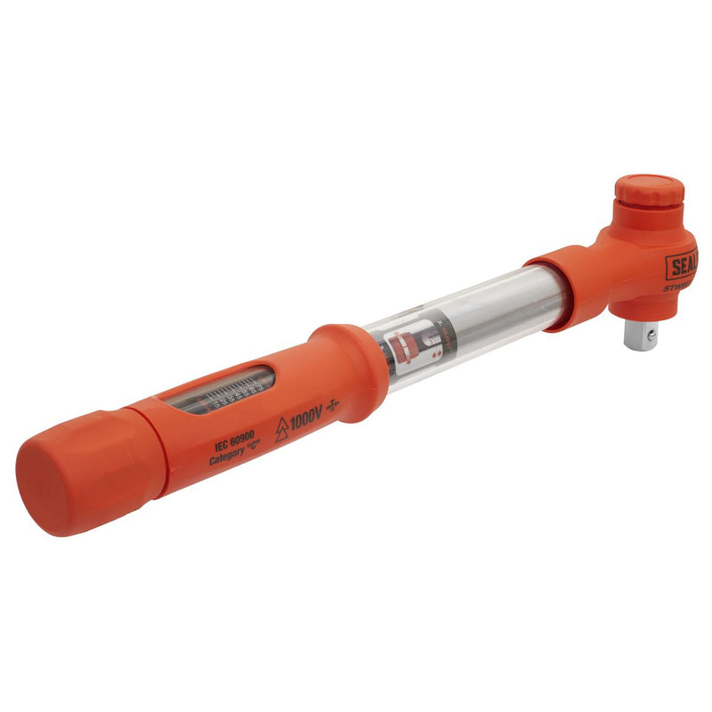 Sealey Premier Insulated Torque Wrench 1/2"Sq Drive 20-100Nm STW807