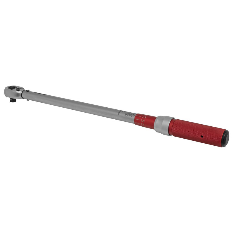 Sealey Torque Wrench 1/2" Drive Micrometer Style 60-330Nm Calibrated STW905