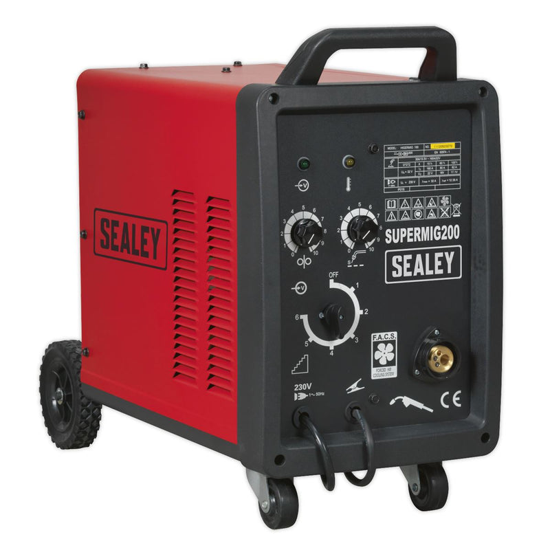 Professional MIG Welder 200A 230V with Binzel&reg; Euro Torch