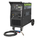 Sealey Professional Gas/Gasless MIG Welder with Binzel&reg; Euro Torch 270A 230V SUPERMIG275