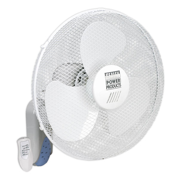 Wall Fan 3-Speed 16" with Remote Control 230V