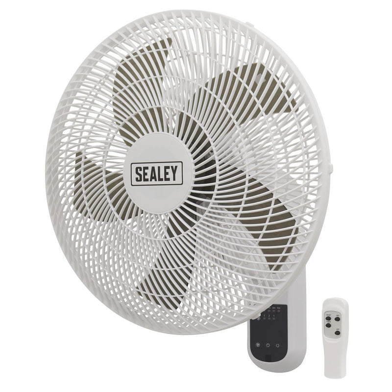 Wall Fan 3-Speed 18" with Remote Control 230V