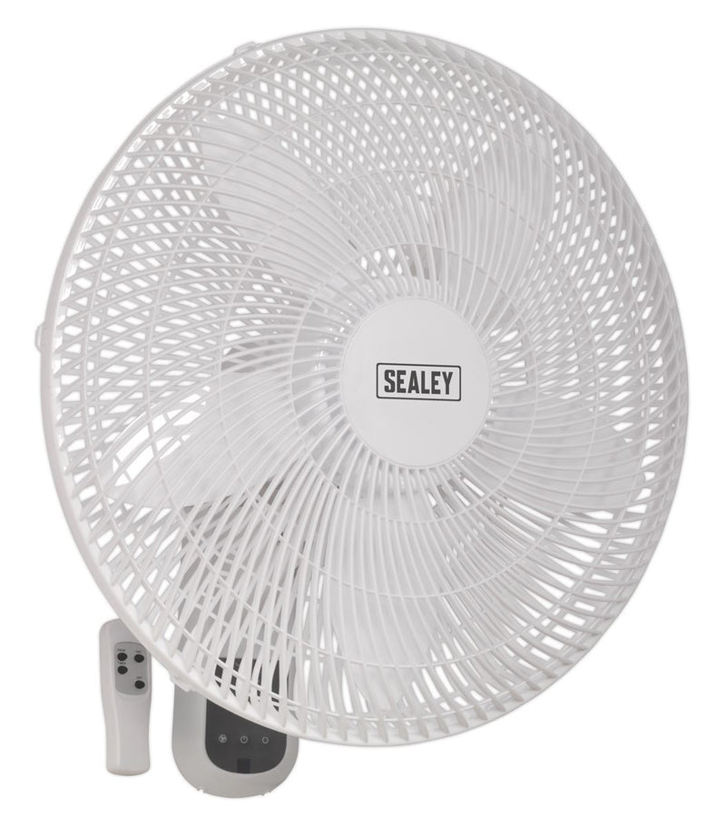 Wall Fan 3-Speed 18" with Remote Control 230V