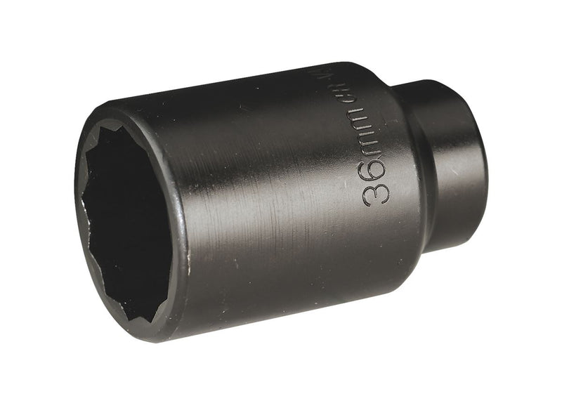 Impact Socket 36mm Bi-Hex Deep 1/2"Sq Drive