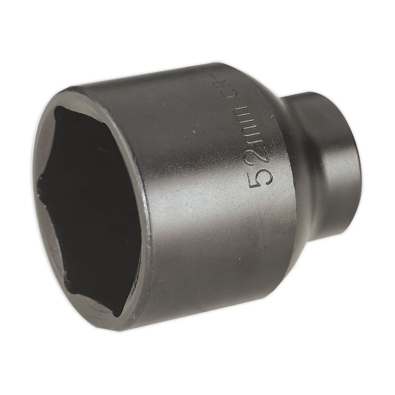 Sealey Impact Socket 1/2"Sq Drive 52mm SX010