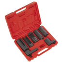 Sealey Oxygen Sensor Socket Set 3/8" & 1/2"Sq Drive 7pc SX032